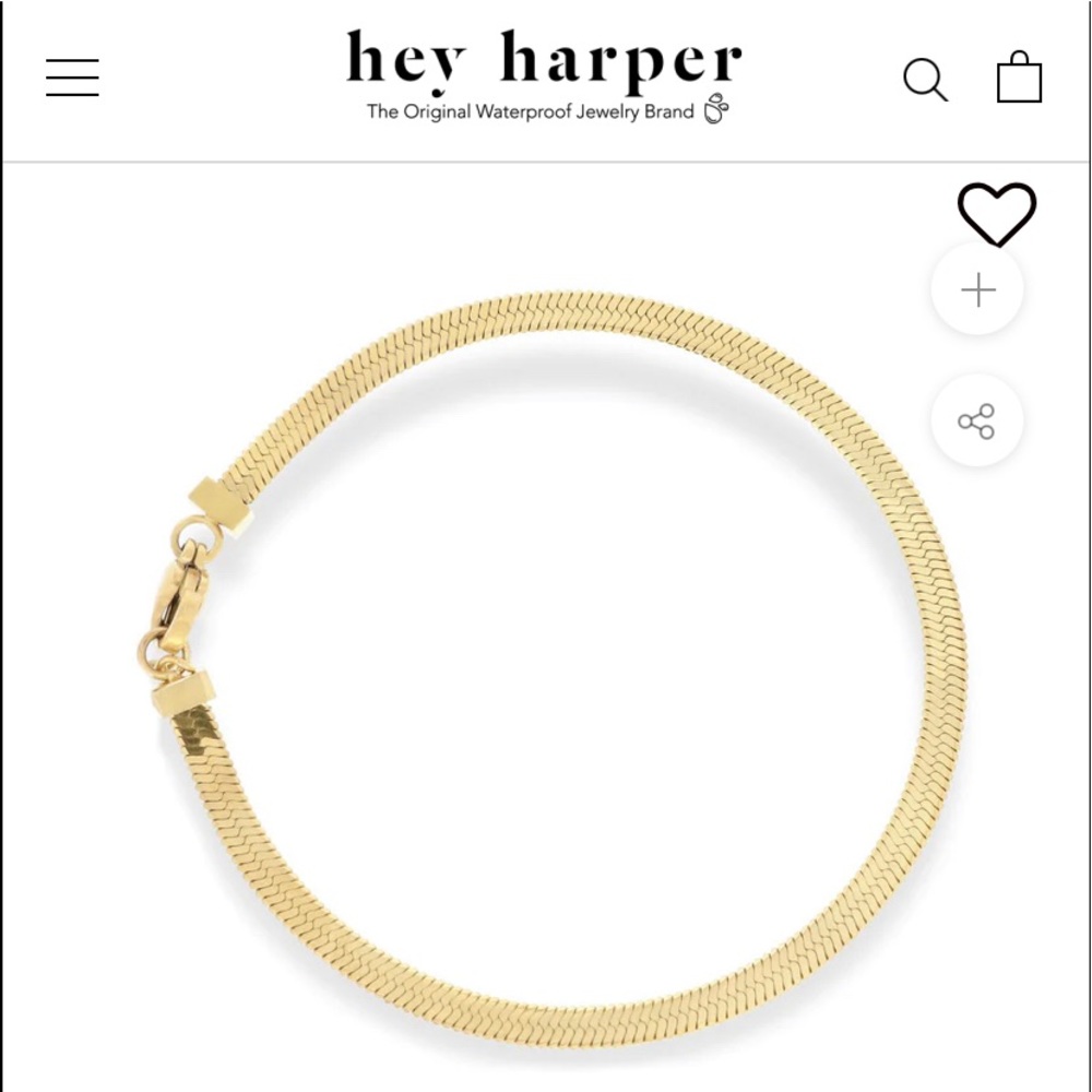Hey Harper Nassau Gold Bracelet